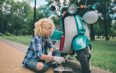 Czy dziecko można wozić na skuterze?